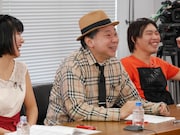 左から葛西祐美、鈴木おさむ、箕輪厚介。(c)BSフジ