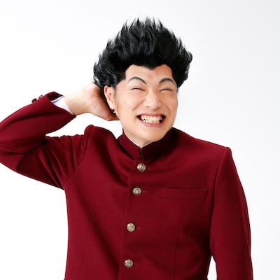 もう中学生演じる出瀬潔。