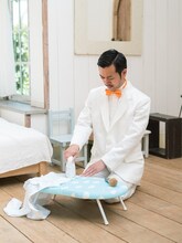 「smarby」内のムーディ勝山登場カット。