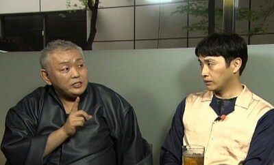 左から江原啓之、アンジャッシュ児嶋。(c)日本テレビ