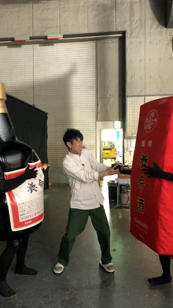 新CM「からだに、いい答え。」編のオフショット。