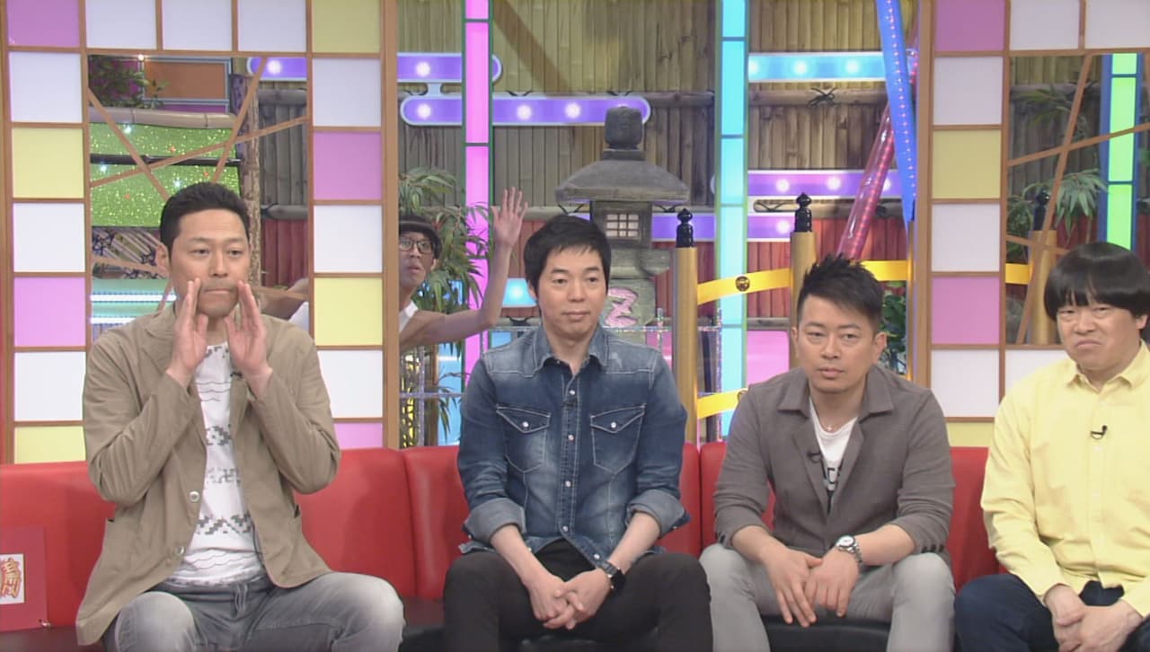 「本能Z」に出演するMC陣の（左から）東野幸治、今田耕司、雨上がり決死隊と、ひょっこりはん（後方）。(c)CBC