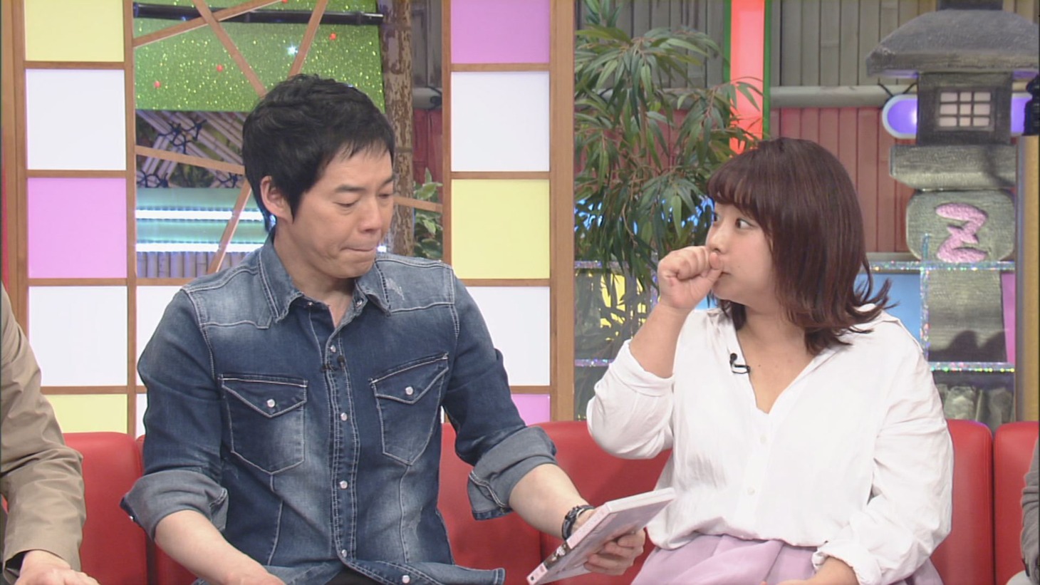 （左から）今田耕司、餅田コシヒカリ。(c)CBC