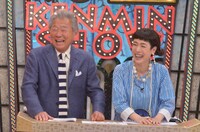 左からみのもんた、久本雅美。(c)読売テレビ