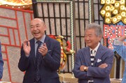 左から高橋克実、みのもんた。(c)読売テレビ