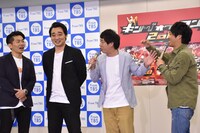 （左から）ジャングルポケットの太田と斉藤、さらば青春の光。