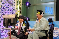 左からバカリズム、よゐこ有野。