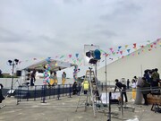 ミュージックビデオの撮影が行われた屋上