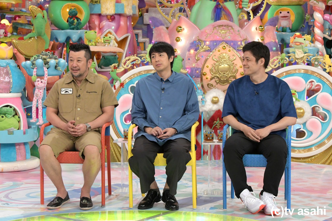 「激ヤバ黒DVD」に出演するケンドーコバヤシ、チュートリアル徳井、ニブンノゴ！宮地。