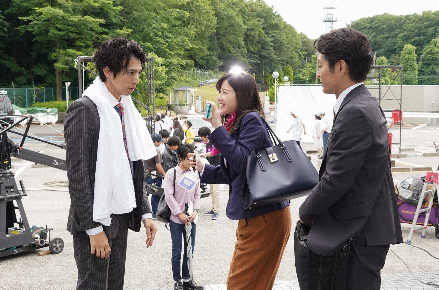 「正義のセ」のワンシーン。(c)日本テレビ
