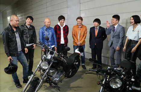 「バイク芸人IV」のワンシーン。(c)テレビ朝日