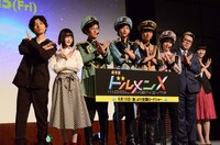 フォトセッション中の様子。