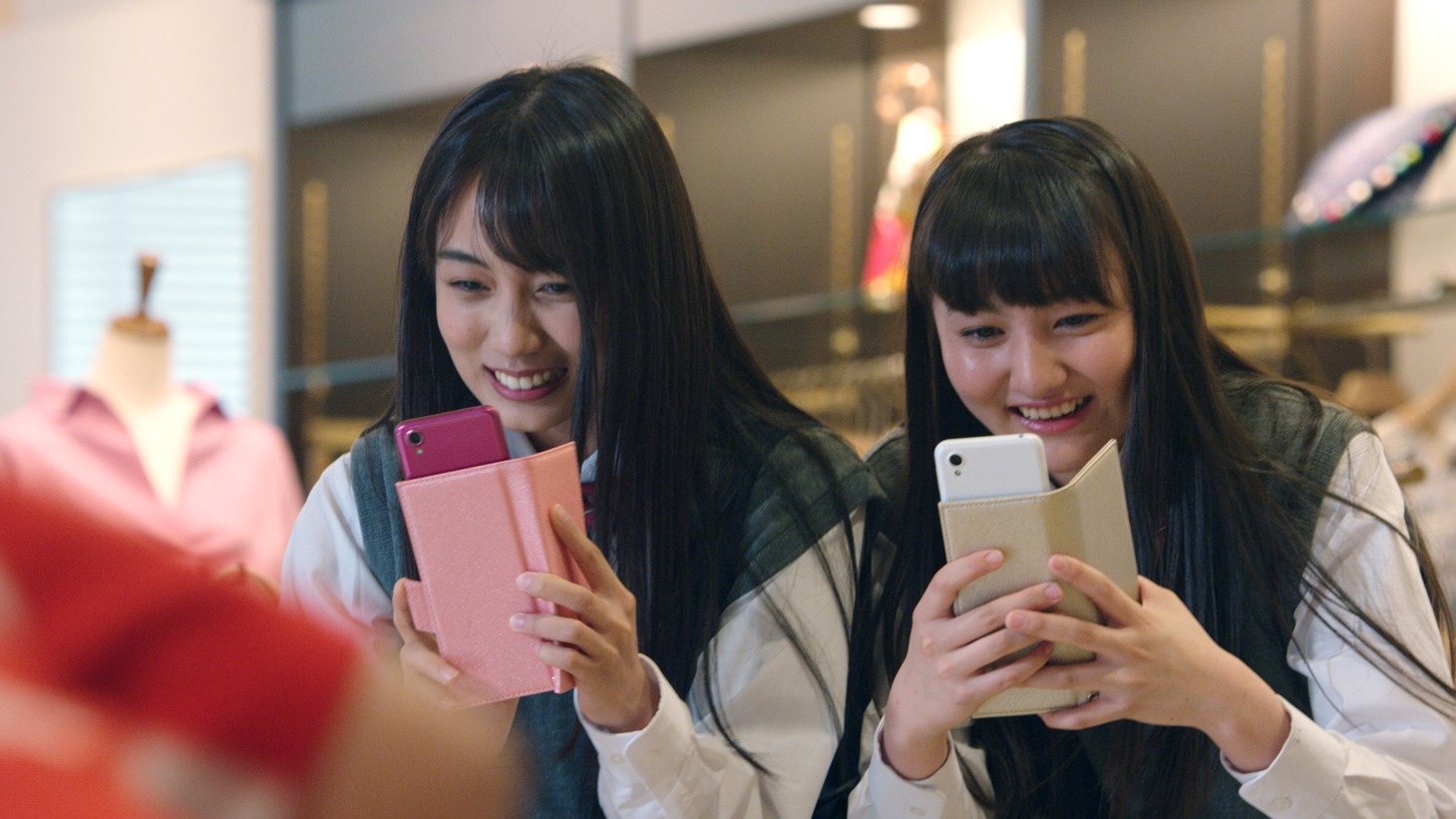 新CM「カーリング」篇のワンシーン。