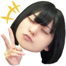 「ワタナベエンターテインメント 絵文字」よりにゃんこスター・アンゴラ村長。