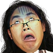 「ワタナベエンターテインメント 絵文字」よりロッチ中岡。