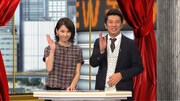 TKO木本とヒロド歩美アナ（左）。(c)ABC