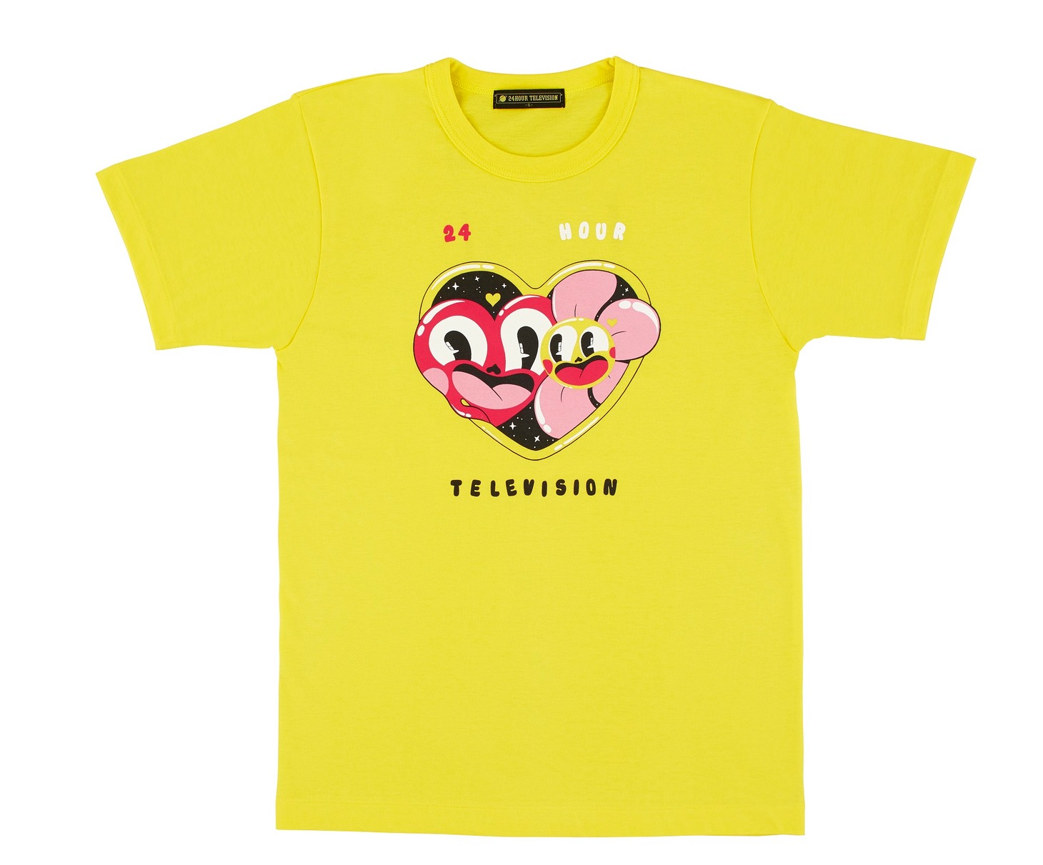 「24時間テレビ」チャリTシャツ（黄）