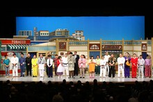 「吉本新喜劇ツアー2018」最終公演の様子。