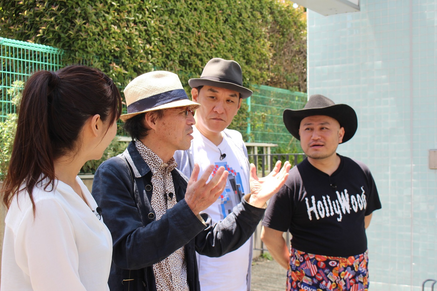 「ピエール瀧のしょんないTV」のワンシーン。(c)静岡朝日テレビ
