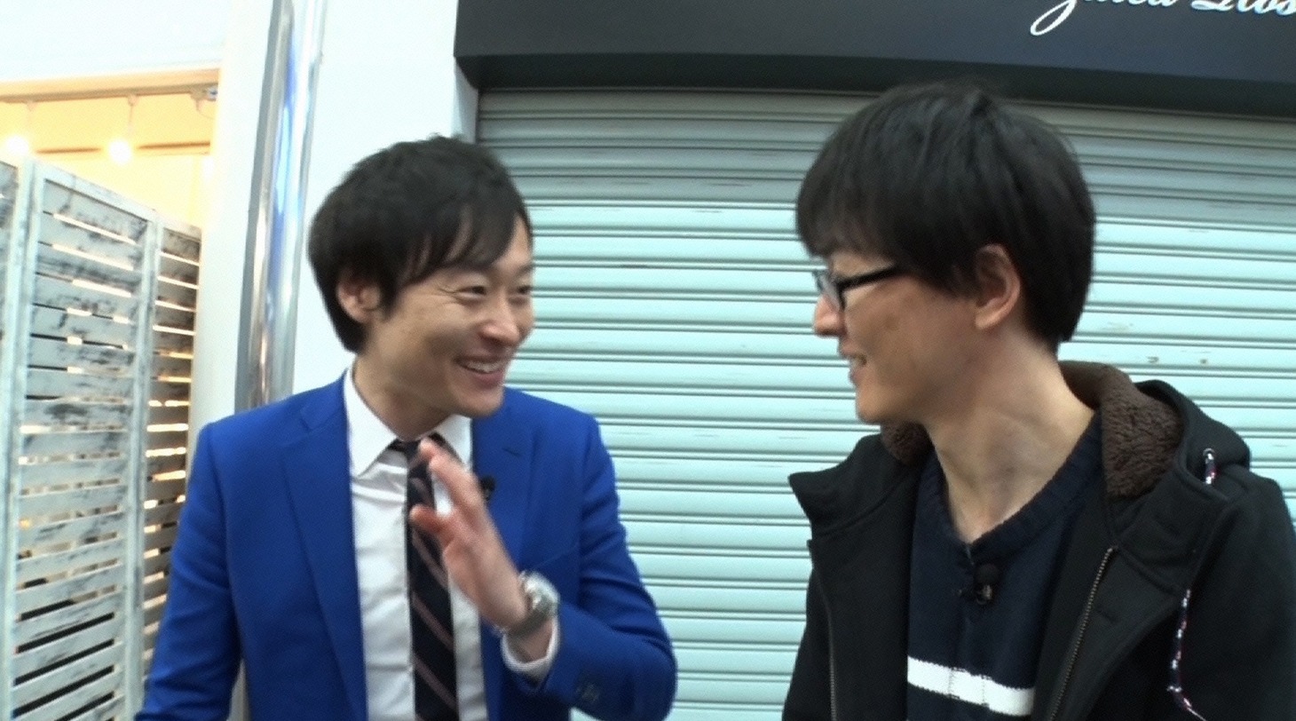 左から和牛・川西、スーパーマラドーナ田中。(c)読売テレビ