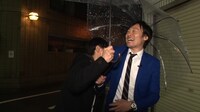 左からスーパーマラドーナ田中、和牛・川西。(c)読売テレビ