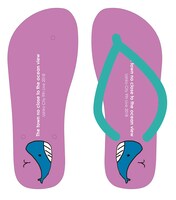 「どこが海のみえるまちビーチサンダル」