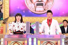 左からブルゾンちえみ、ANZEN漫才みやぞん。(c)日本テレビ