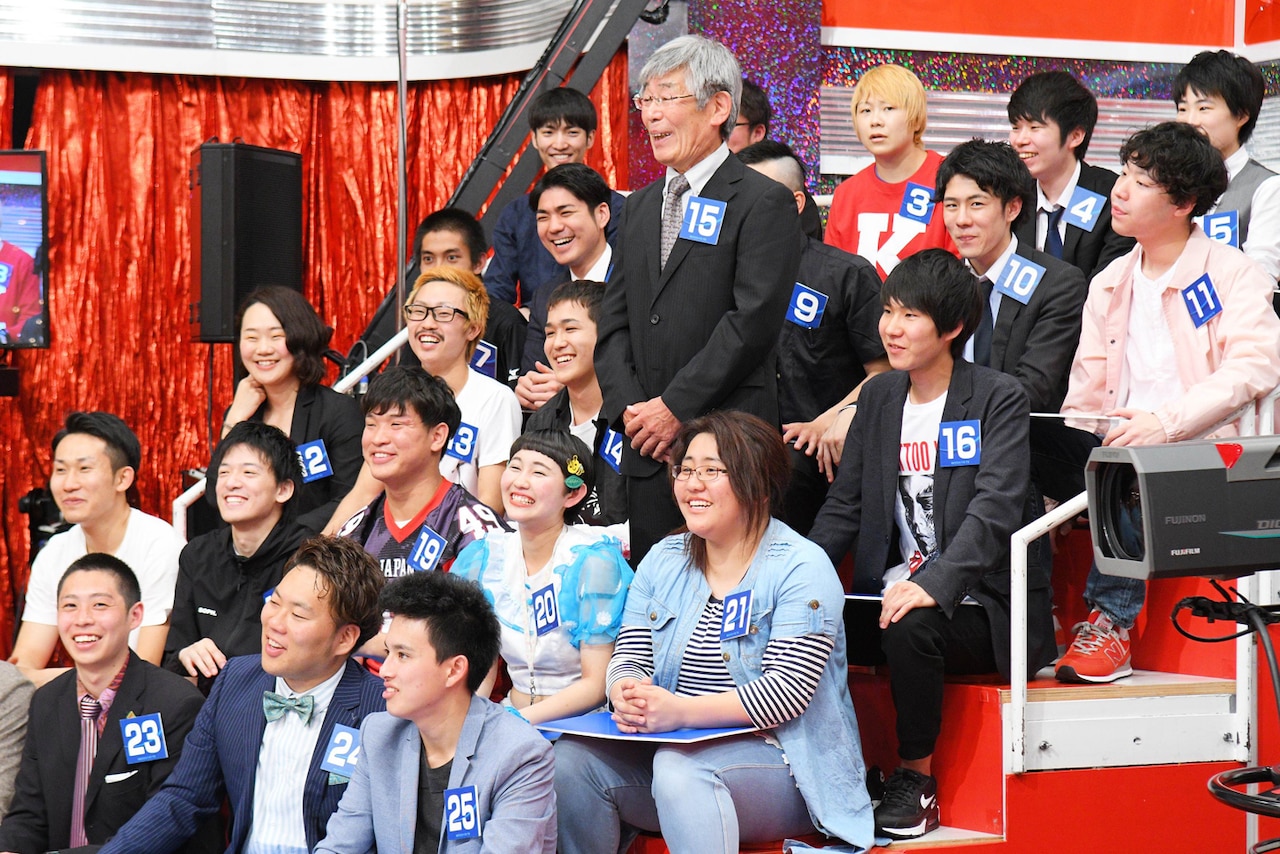 明石家さんまとトークするNSC生。(c)MBS