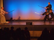 「帰ってきた八坂ある之介」の様子。