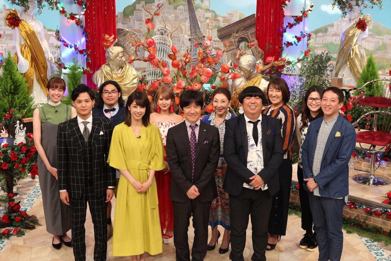 「金曜プレミアム『世界の21世紀職人!!』の出演者たち。(c)フジテレビ