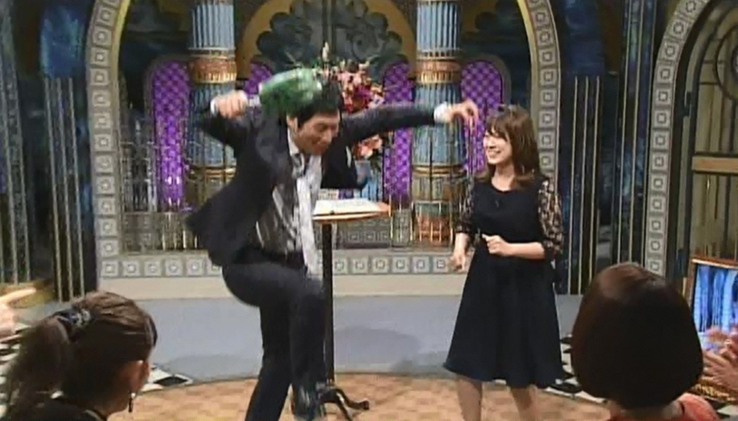 「踊る！さんま御殿!!」のワンシーン。(c)日本テレビ系