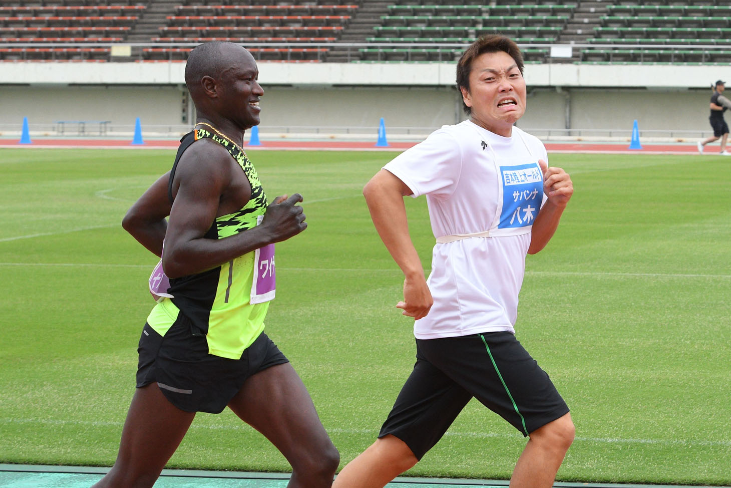 「吉本陸上競技会 THE GOLDEN 2018」の様子。(c)MBS