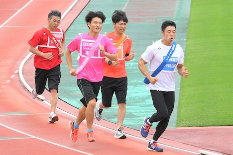 「吉本陸上競技会 THE GOLDEN 2018」の様子。(c)MBS