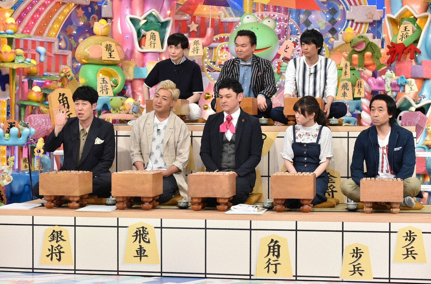 「アメトーーク！」に出演する「将棋たのしい芸人」たち。(c)テレビ朝日