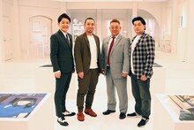 （左から）千鳥、サンドウィッチマン。(c)テレビ朝日