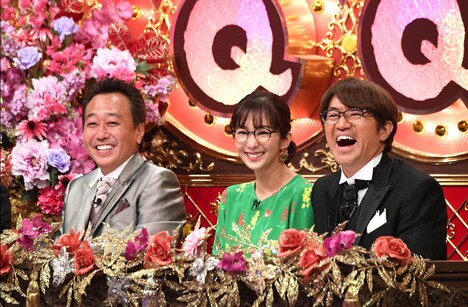 MCのさまぁ～ずと優香（中央）。(c)テレビ朝日