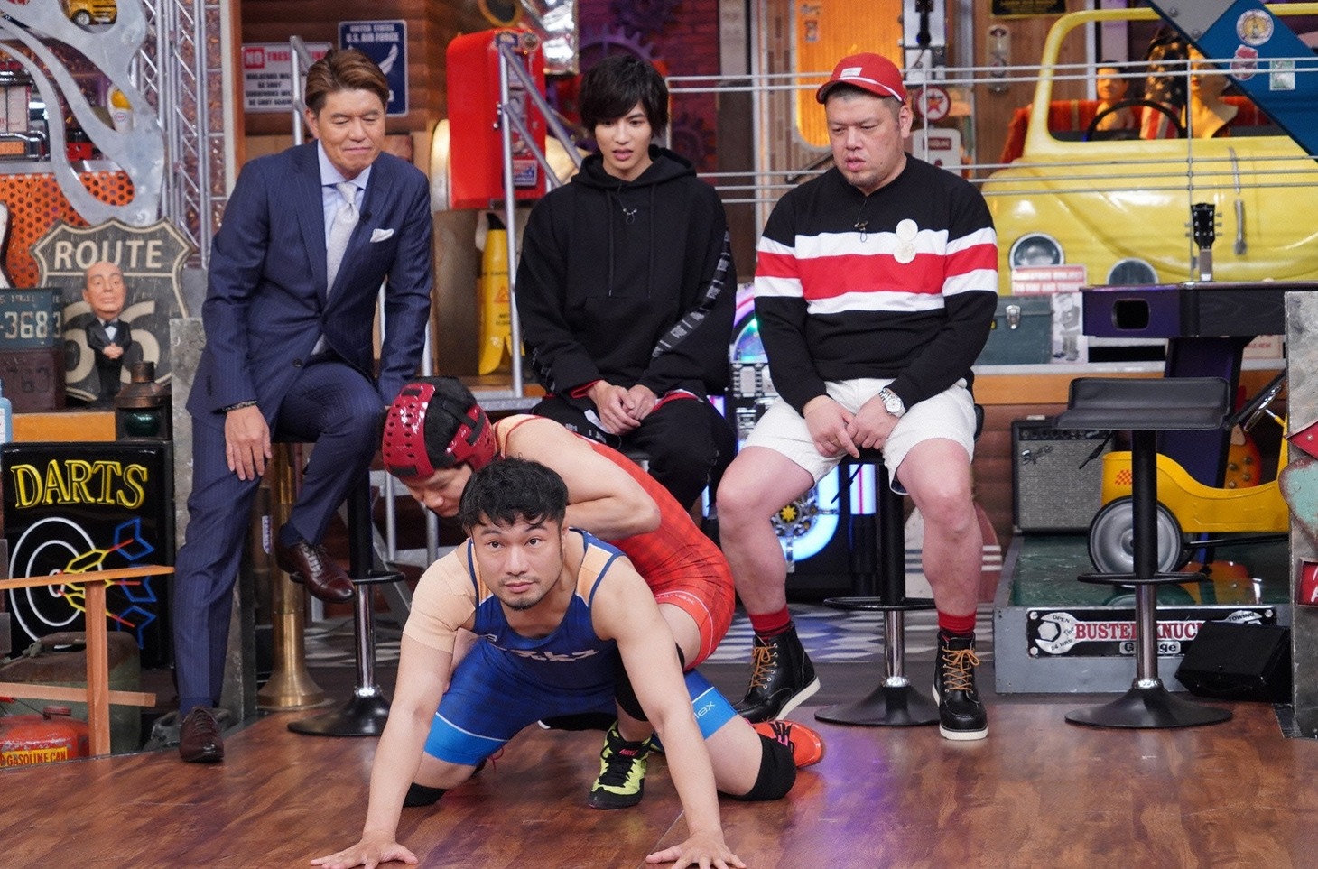 「ウチのガヤがすみません！」のワンシーン。(c)日本テレビ
