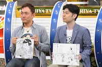 左からはたのさとし、川口憲吾。(c)MBS