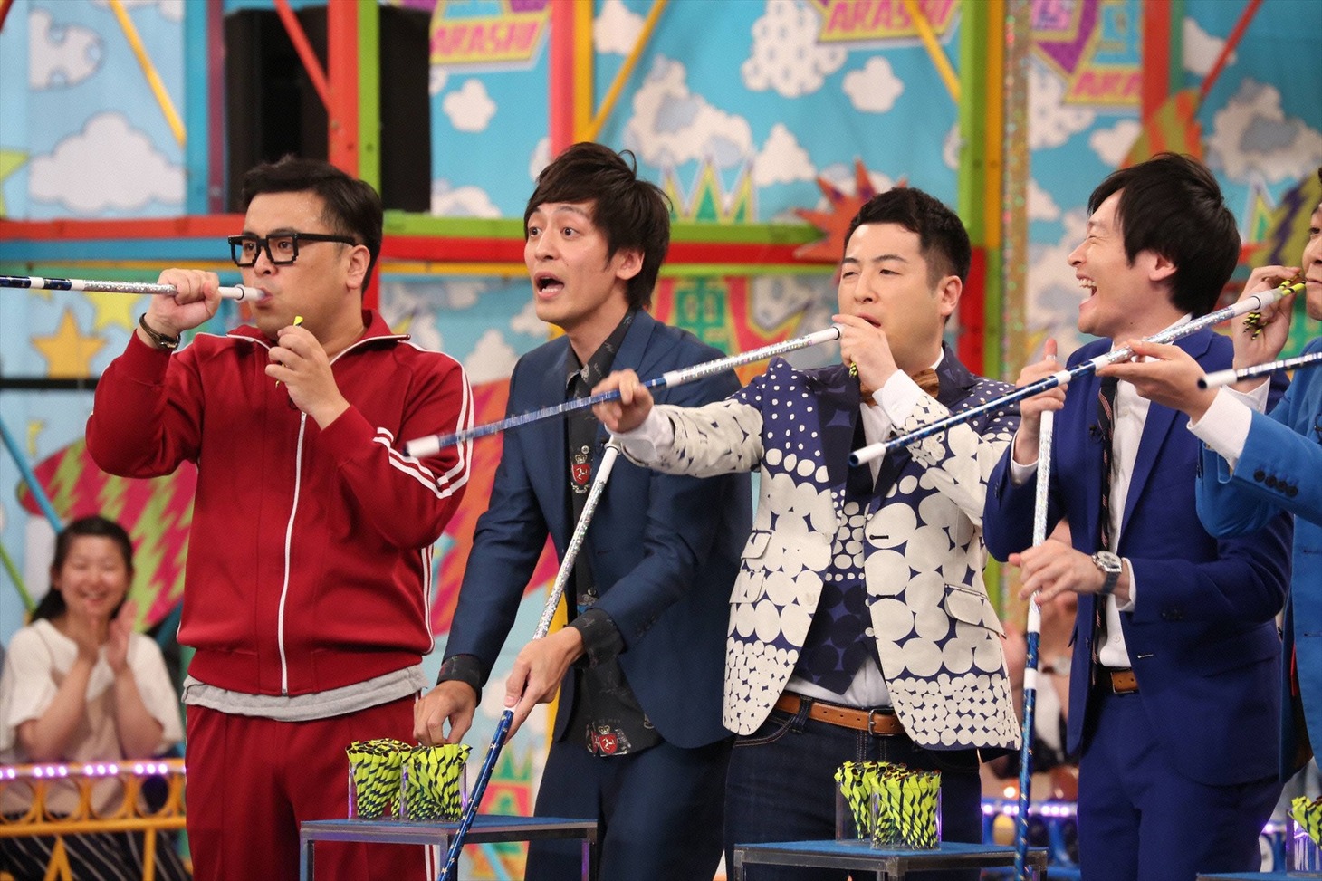「VS嵐」のワンシーン。(c)フジテレビ