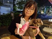 「モノシリーのとっておき」に愛犬家として出演する、大久保佳代子。(c)フジテレビ