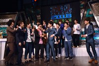 ジャルジャルが、1つもボケない漫才を披露したあとの場面。