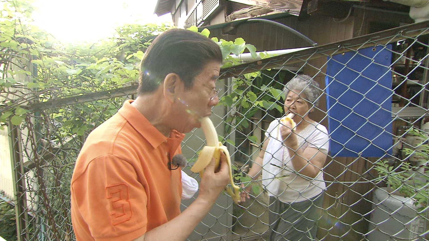 西川きよしのロケのワンシーン。(c)ABC