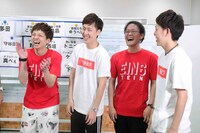 シャッフルネタ抽選会の様子。