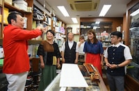 「中川家＆友近のおっちゃんウォッチャー2 ～輝くおっちゃんを応援する番組～」のワンシーン。(c)読売テレビ