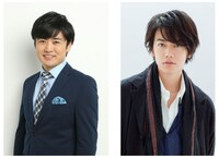 フィルム部門審査委員の劇団ひとり（左）と佐藤健（右）。