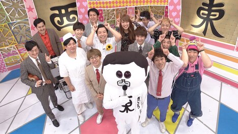 「前略、西東さん」の出演芸人たち。(c)中京テレビ