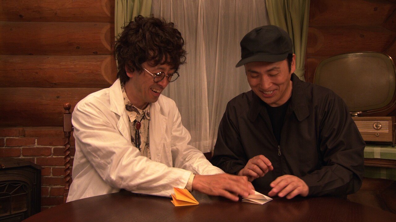 「オリガミの魔女と博士の四角い時間」第14話のワンシーン。(c)NHK