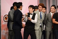 1位が発表された瞬間のダイス。