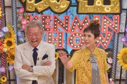 左からみのもんた、久本雅美。(c)読売テレビ
