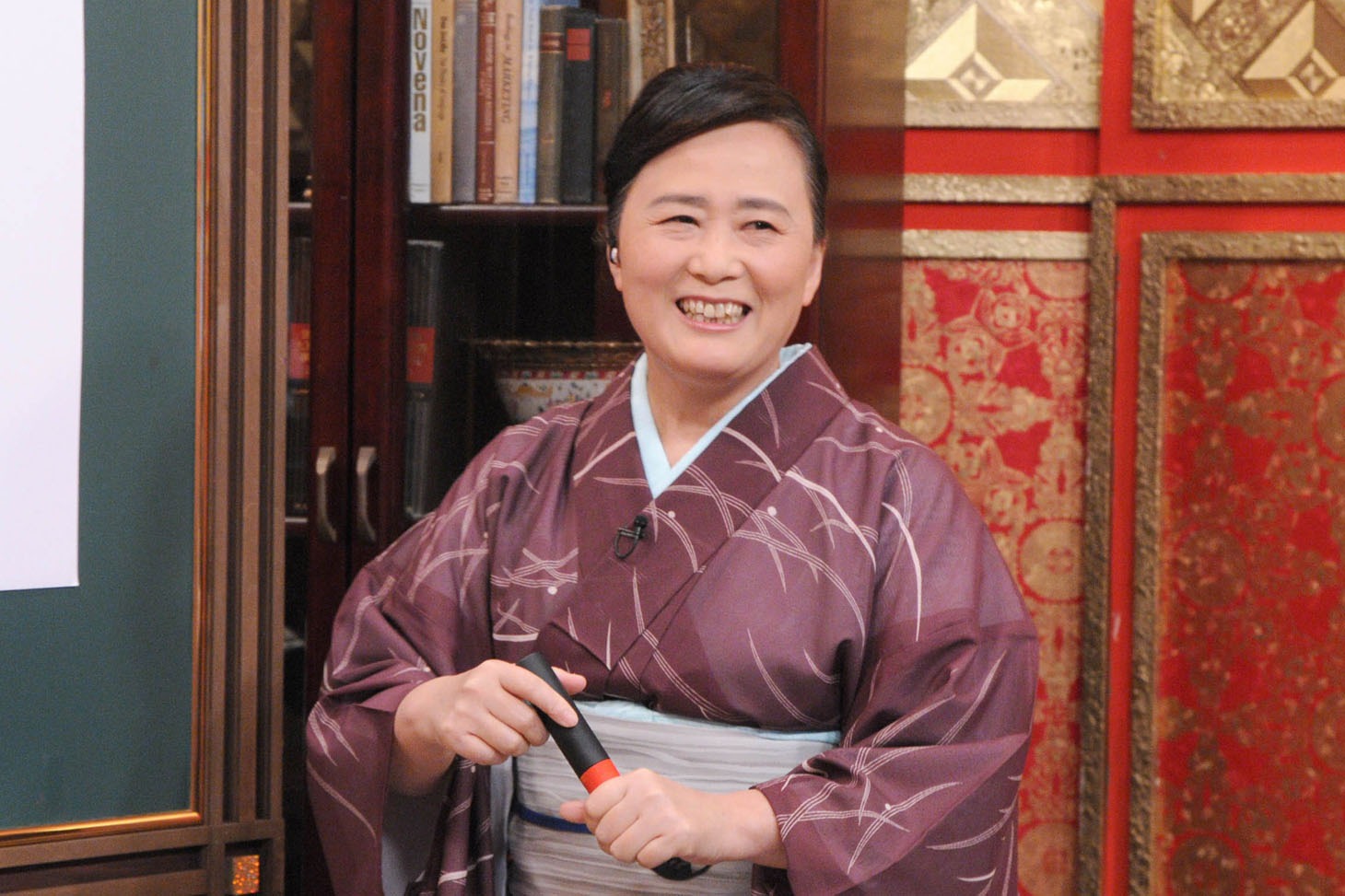 俳句コーナーにレギュラー出演している夏井いつき氏。(c)MBS